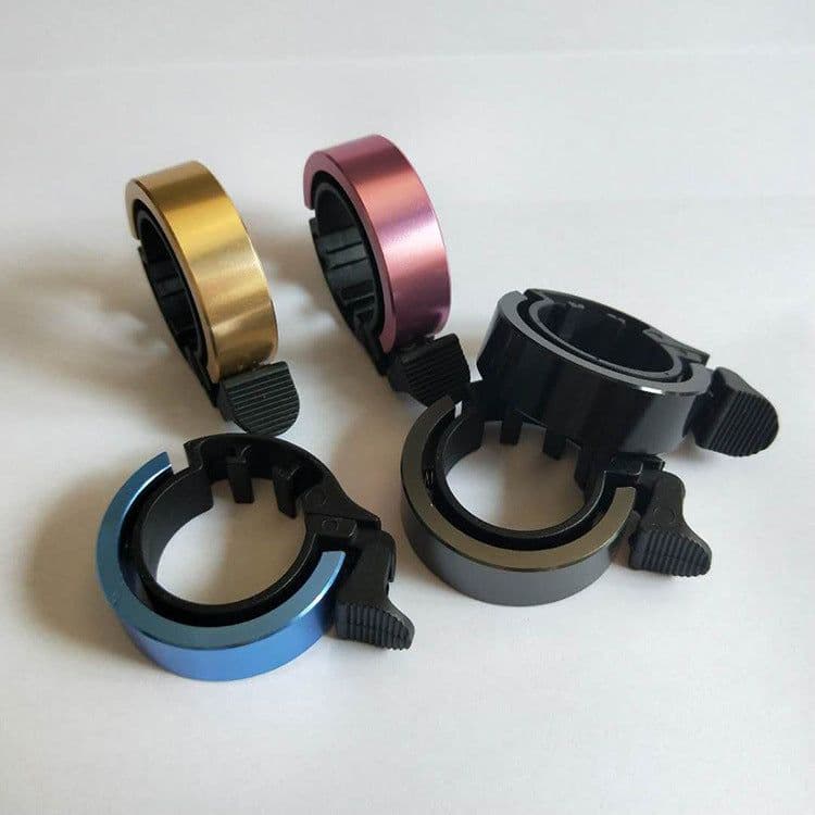 image-Aluminum Alloy Bicycle Bell For Children Adults Moutain Bike Universal Bike Horn Ring Sound Alarm Accessories For Safety Cycling