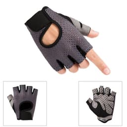image-Half finger gloves sports fitness gloves outdoor riding non-slip wear gloves