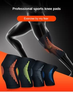 image-1PCS High Elasticity Knee Support Relieve Arthritis