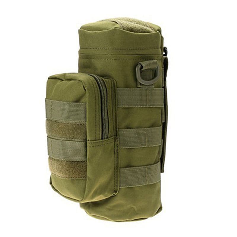 image-Outdoors Molle Water Bottle Pouch Tactical Gear Kettle Waist Shoulder Bag for Army Fans Climbing Camping Hiking Bags