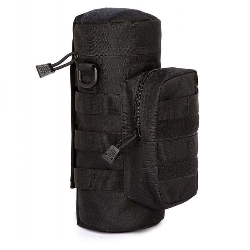 image-Outdoors Molle Water Bottle Pouch Tactical Gear Kettle Waist Shoulder Bag for Army Fans Climbing Camping Hiking Bags