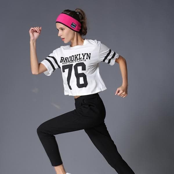 image-Wireless Bluetooth Headband Outdoor Fitness Yoga Headband