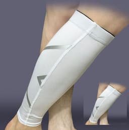 image-Basketball Football Compression Leg Sleeve Calf Support High Elastic Running Legs Warmers Shin Guard Cycling Leg Warmers