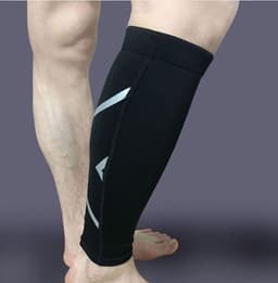 image-Basketball Football Compression Leg Sleeve Calf Support High Elastic Running Legs Warmers Shin Guard Cycling Leg Warmers