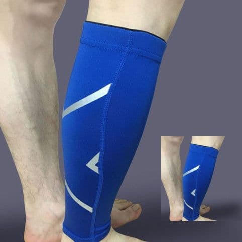 image-Basketball Football Compression Leg Sleeve Calf Support High Elastic Running Legs Warmers Shin Guard Cycling Leg Warmers