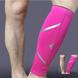 image-Basketball Football Compression Leg Sleeve Calf Support High Elastic Running Legs Warmers Shin Guard Cycling Leg Warmers