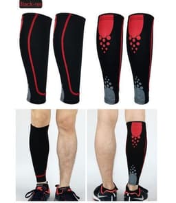 image-1PC Men Women Running Bicycle Calf Leg Brace Support Stretch Sleeve Compression Exercise Leggings Basketball Football Knee Pads