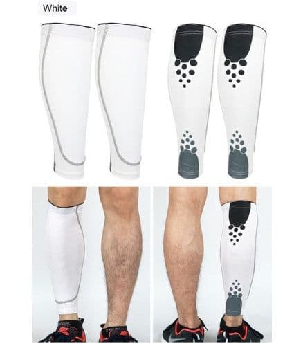 image-1PC Men Women Running Bicycle Calf Leg Brace Support Stretch Sleeve Compression Exercise Leggings Basketball Football Knee Pads