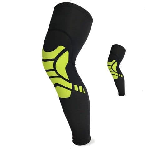 image-1Pc Men Women Compression Calf Leg Sleeve Cycling Legwarmers Sport Safety Running Legging Basketball Soccer Leg Warmers Knee Pad
