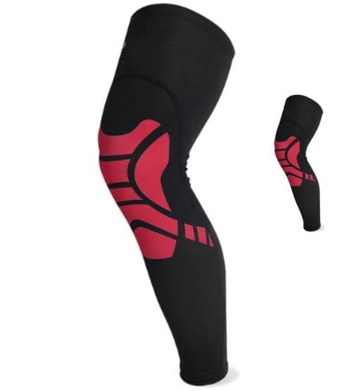 image-1Pc Men Women Compression Calf Leg Sleeve Cycling Legwarmers Sport Safety Running Legging Basketball Soccer Leg Warmers Knee Pad