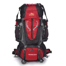 image-Professional mountaineering package 80L85L outdoor Backpack Travel hiking outdoors camping donkey tents bag