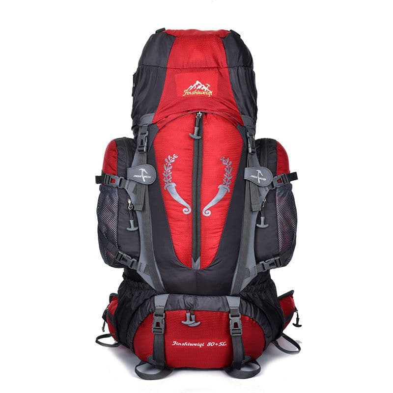 image-Professional mountaineering package 80L85L outdoor Backpack Travel hiking outdoors camping donkey tents bag