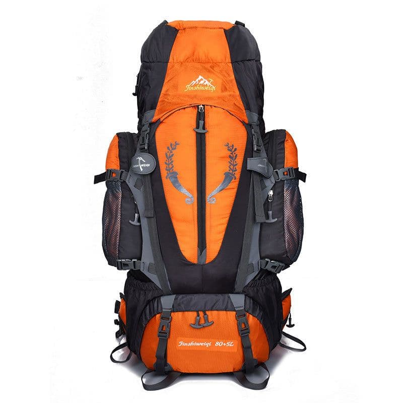 image-Professional mountaineering package 80L85L outdoor Backpack Travel hiking outdoors camping donkey tents bag