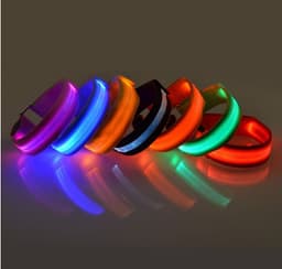 image-Factory Direct Supply Illuminated Arm Band LED Running Equipment Safety Arm With Outdoor Products Batch