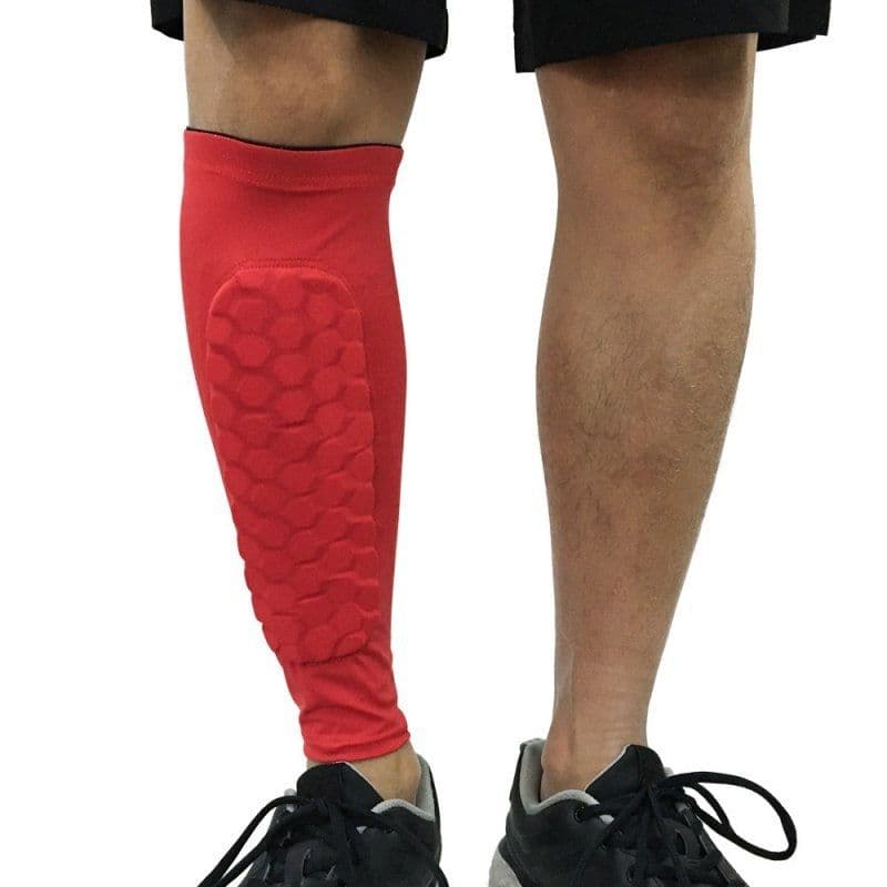 image-Football new Shin Guards Soccer Protective Pads Holders Leg Sleeves Training Basketball Sports Protector Gear Adult Teenager