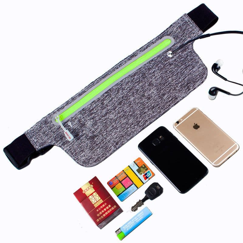image-Sports Running Bag Sports Outdoor Pockets Fitness Waterproof Jogging Pockets Invisible Mobile Phone Pockets