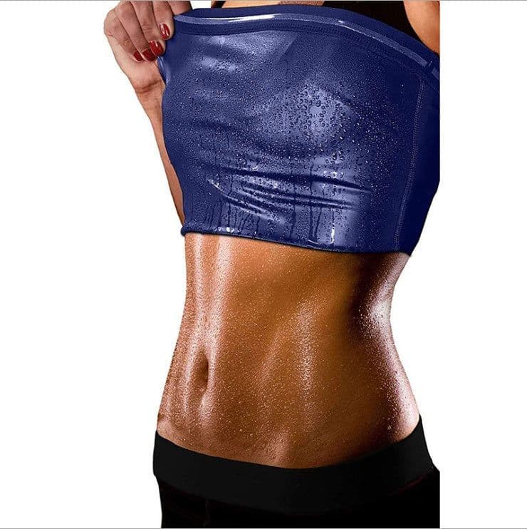 image-Fat Burning Abdomen Fitness Sweat Vest Running Sportswear