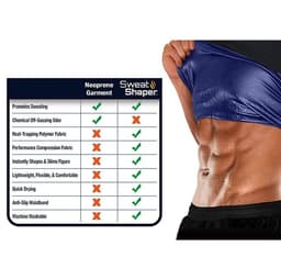 image-Fat Burning Abdomen Fitness Sweat Vest Running Sportswear