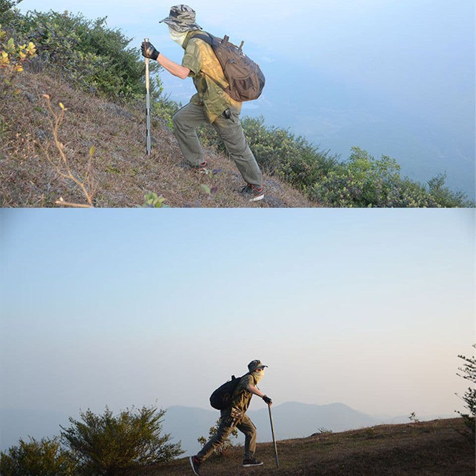 image-Outdoor Defense Tactical Stick Alpenstock Hiking Camping Equipment Multifunctional Walking Stick