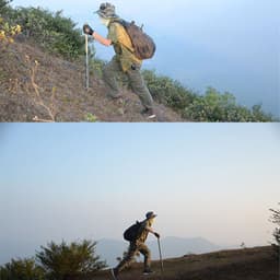 image-Outdoor Defense Tactical Stick Alpenstock Hiking Camping Equipment Multifunctional Walking Stick