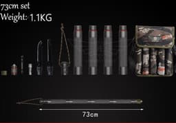 image-Outdoor Defense Tactical Stick Alpenstock Hiking Camping Equipment Multifunctional Walking Stick
