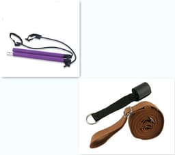 image-Adjust Resistance Band Hanging On The Door Easy Install Flexibility Training Strap Yoga Ballet