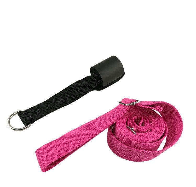 image-Adjust Resistance Band Hanging On The Door Easy Install Flexibility Training Strap Yoga Ballet