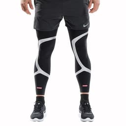 image-Kuangmi 2 Pcs Leg Compression Sleeve Basketball Support Sports Knee Protector Socks Pads Shin Guard Football Leg Warmers Cycling