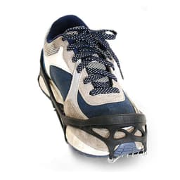 image-1 Pair Ice Snow Gripper Non-Slip Elastic Shoes Boots Professional Anti Skid Spikes Grips Unisex Shoe Covers Crampons For Outdoor