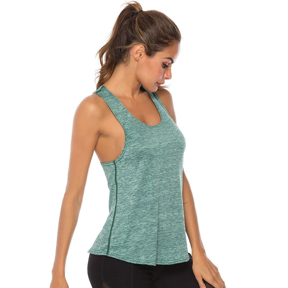 image-Summer Hot Women Sport Gym Back Race Vest