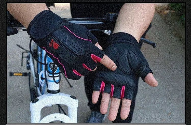 image-Fashion men's fitness gloves