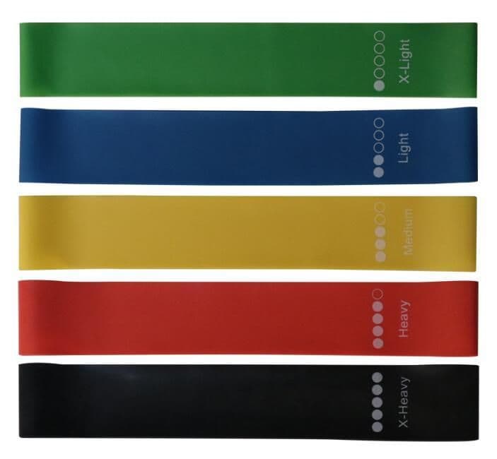 image-Gym Fitness Resistance Bands for Yoga Stretch Pull Up Assist Bands