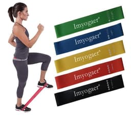 image-Gym Fitness Resistance Bands for Yoga Stretch Pull Up Assist Bands