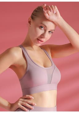 image-Sports Bra Shockproof Yoga Vest Sports Bra