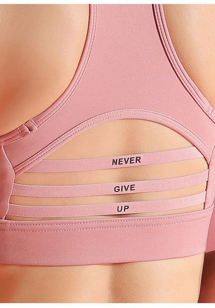 image-Sports Bra Shockproof Yoga Vest Sports Bra