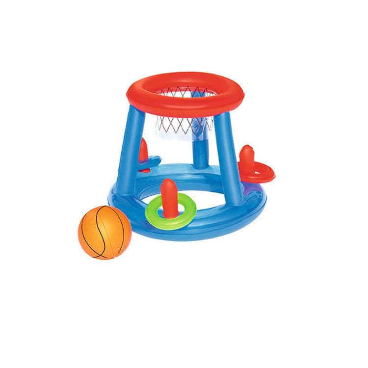 image-Inflatable Basketball Hoop PVC Basketball Hoop Frame Water Shooting Game