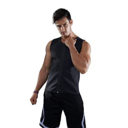 image-Fitness sports sweat sweat zipper vest