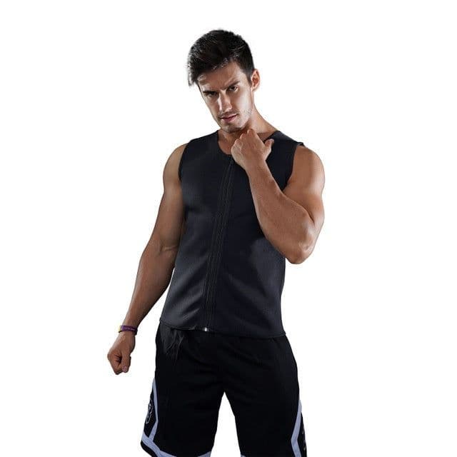 image-Fitness sports sweat sweat zipper vest