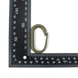 image-Plastic Oval Hanging Buckle Carabiner Hanging DIY Accessories Backpack Accessories