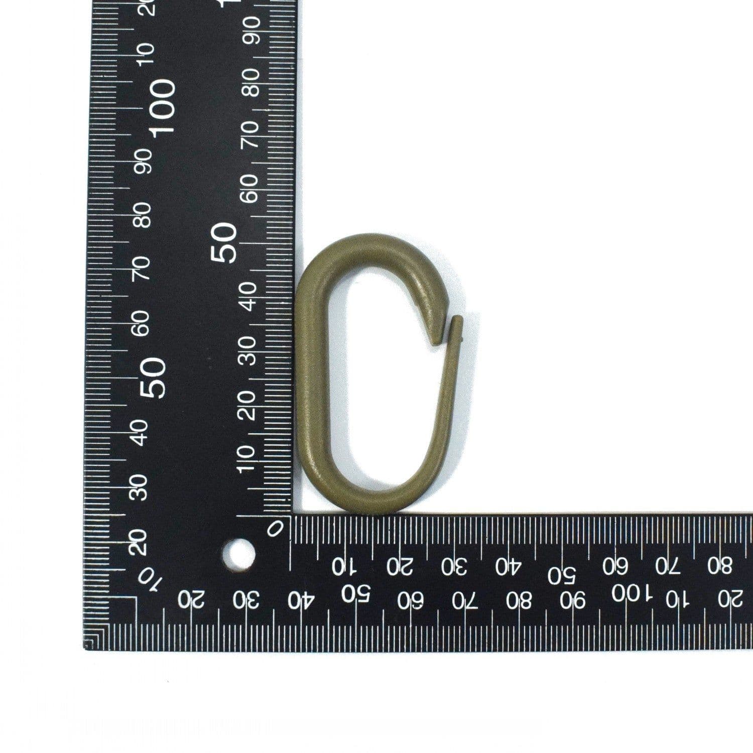 image-Plastic Oval Hanging Buckle Carabiner Hanging DIY Accessories Backpack Accessories