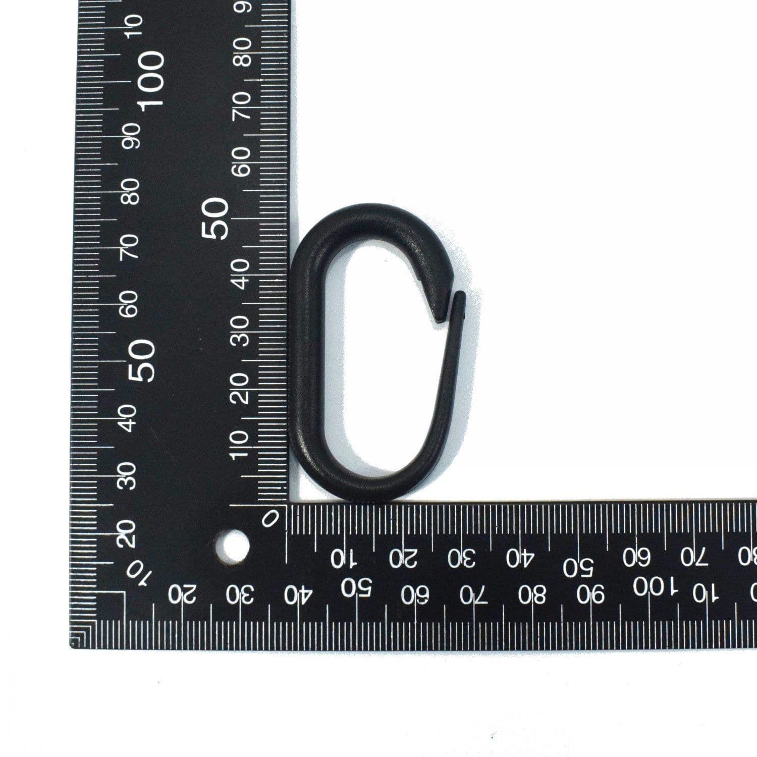 image-Plastic Oval Hanging Buckle Carabiner Hanging DIY Accessories Backpack Accessories