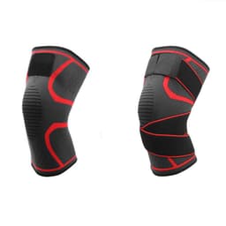 image-Outdoor sports compression horoscope cross strap knee pads