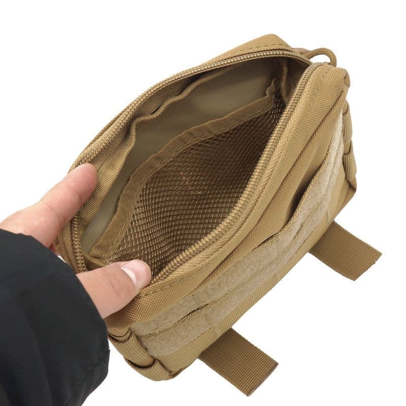 image-Outdoor sports camouflage belt bag Sports running bag