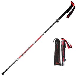 image-Ultralight carbon trekking poles for outdoor hiking