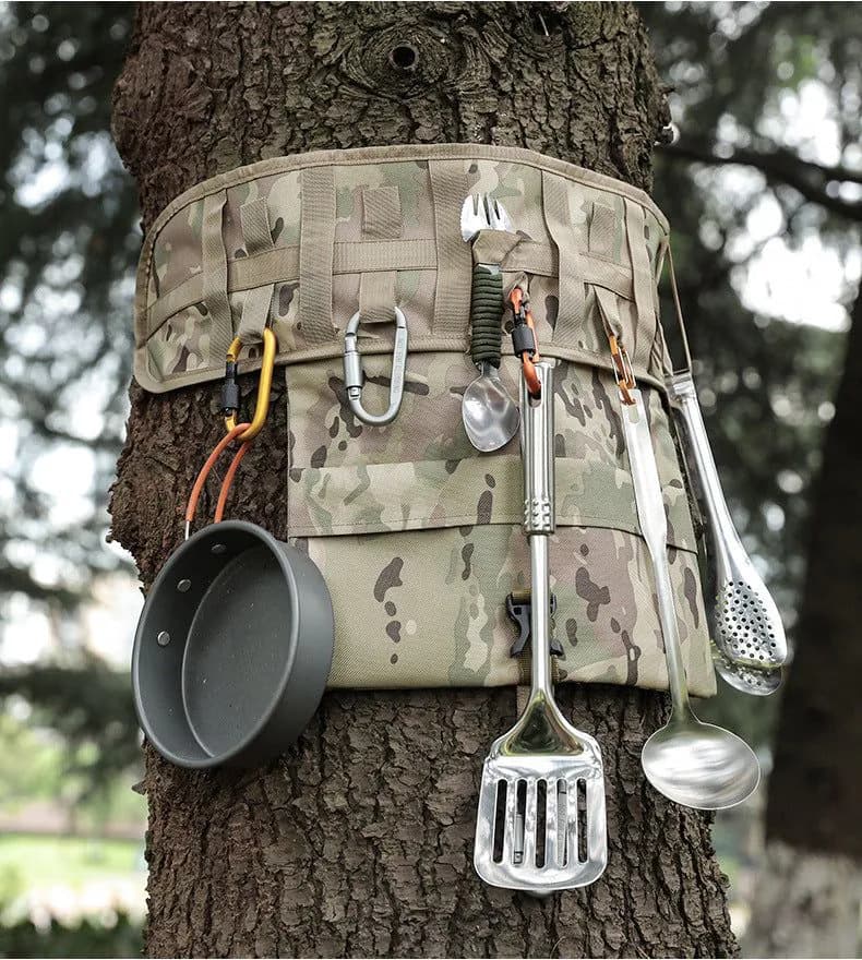 image-Outdoor Multifunctional Koala Camping Portable Tableware Storage Bag