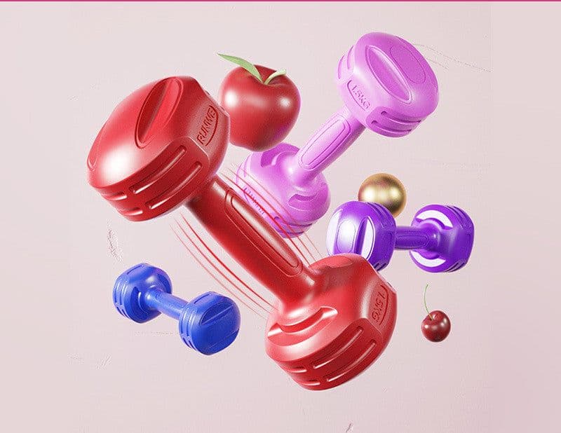 image-A Pair Of Home Fitness Equipment Women Dumbbells