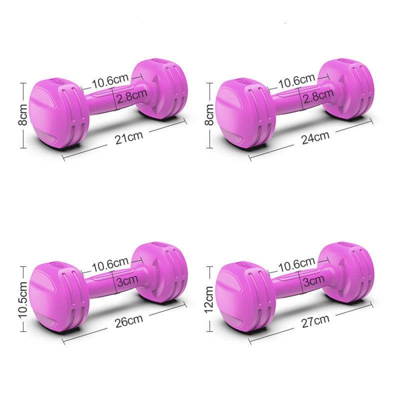 image-A Pair Of Home Fitness Equipment Women Dumbbells