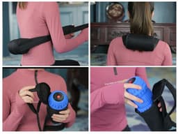 image-Electric Deep Tissue Foam Roller Vibrating Sports Recovery Peaunt Massage Ball
