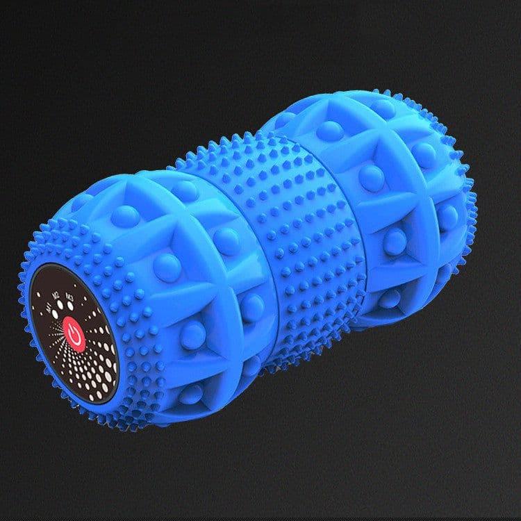 image-Electric Deep Tissue Foam Roller Vibrating Sports Recovery Peaunt Massage Ball