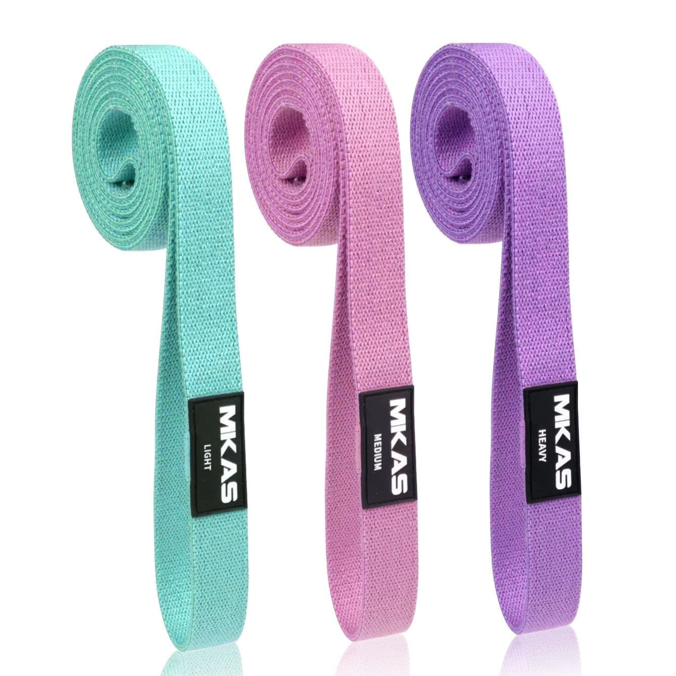 image-Long Resistance Band Yoga Ring Tension Band